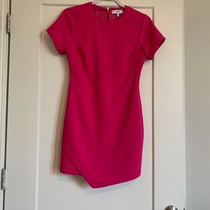 Likely hot pink dress